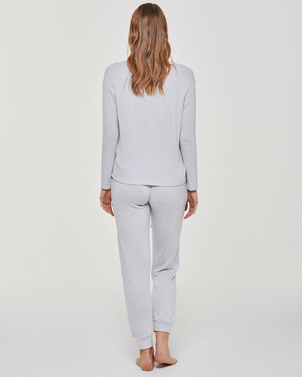 Pompea Pigiama Lungo Viscosa Croda