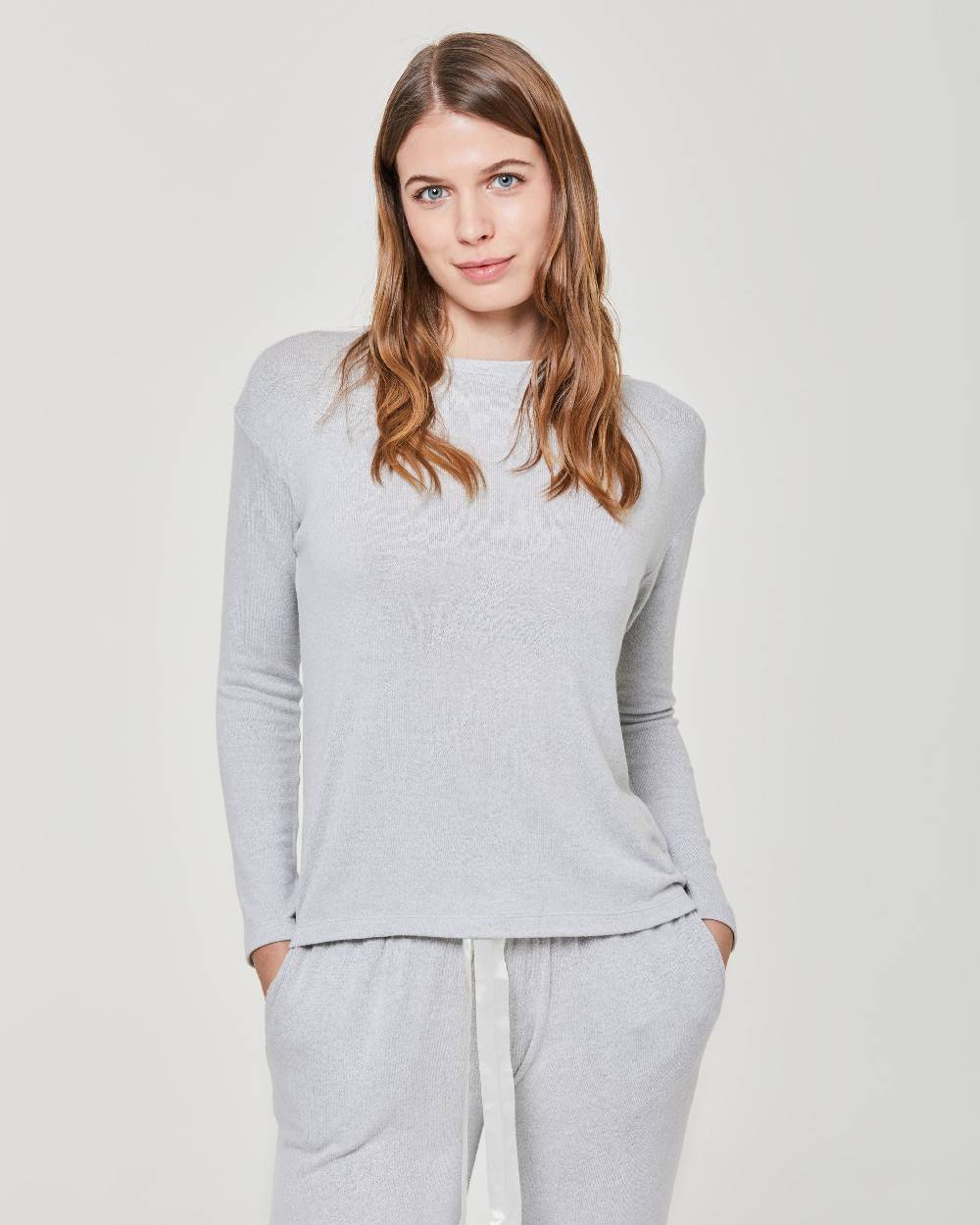 Pompea Pigiama Lungo Viscosa Croda