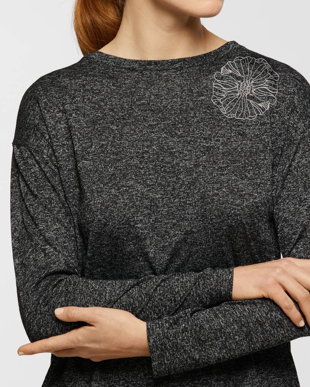 Pompea Pigiama Lungo Viscosa E Cotone Lessinia