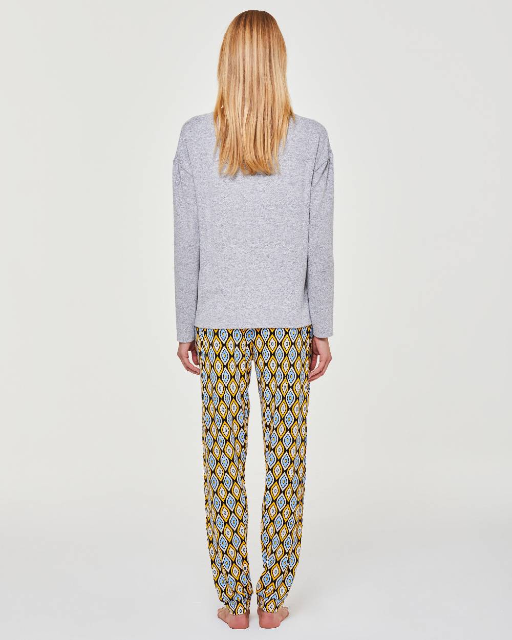 Pompea Pigiama Lungo Viscosa Fresia