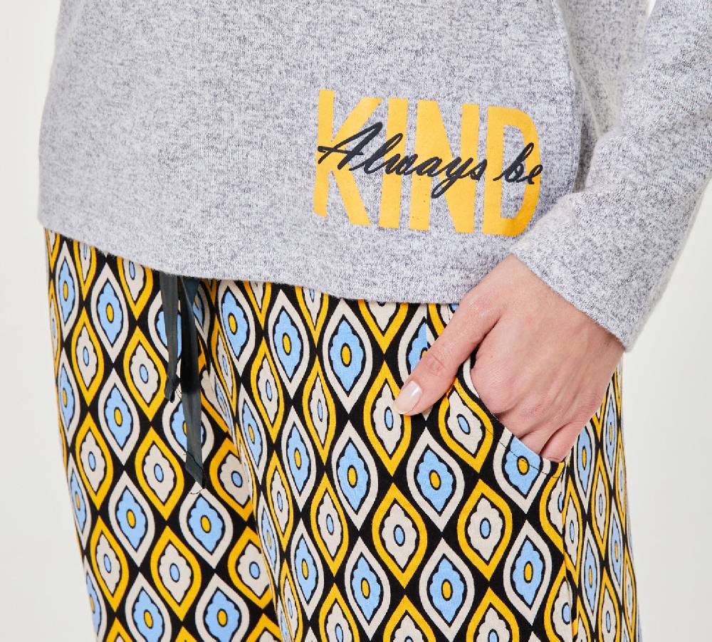 Pompea Pigiama Lungo Viscosa Fresia