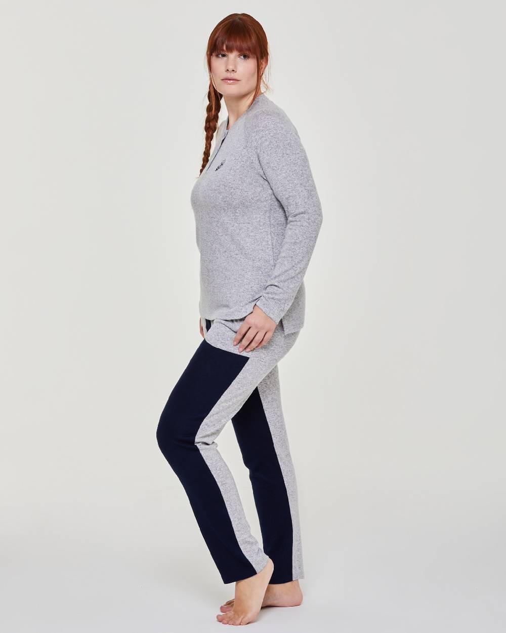 Pompea Pigiama Lungo Viscosa Tulipano