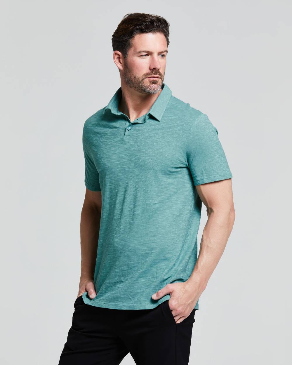 Pompea POLO UOMO COTONE FIAMMATO