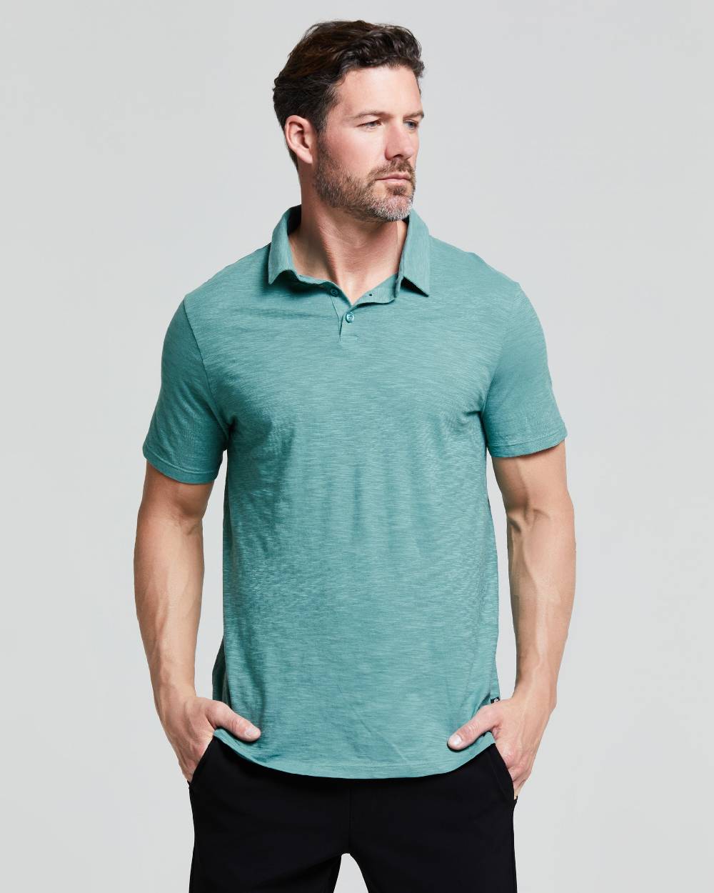 Pompea POLO UOMO COTONE FIAMMATO