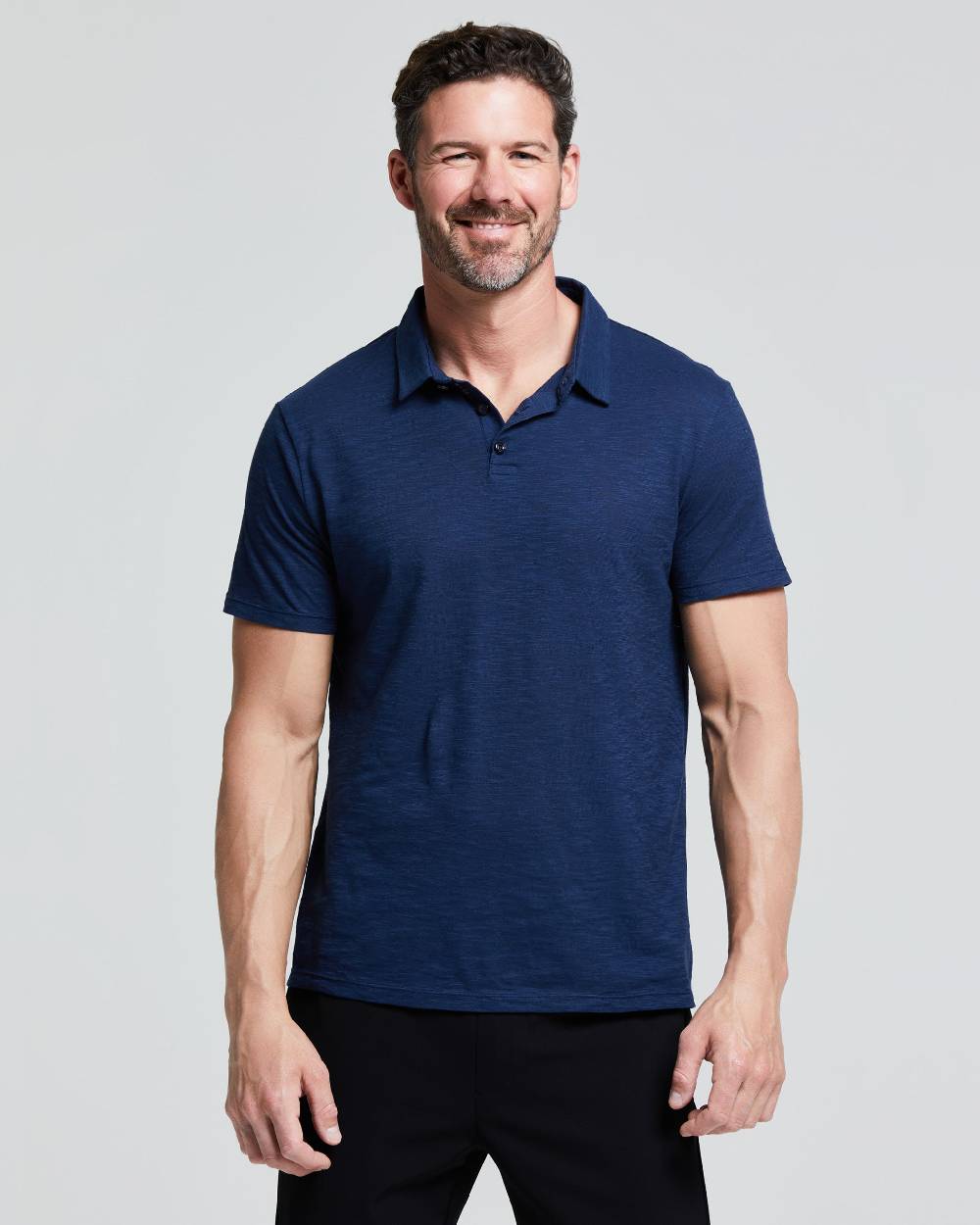 Pompea POLO UOMO COTONE FIAMMATO