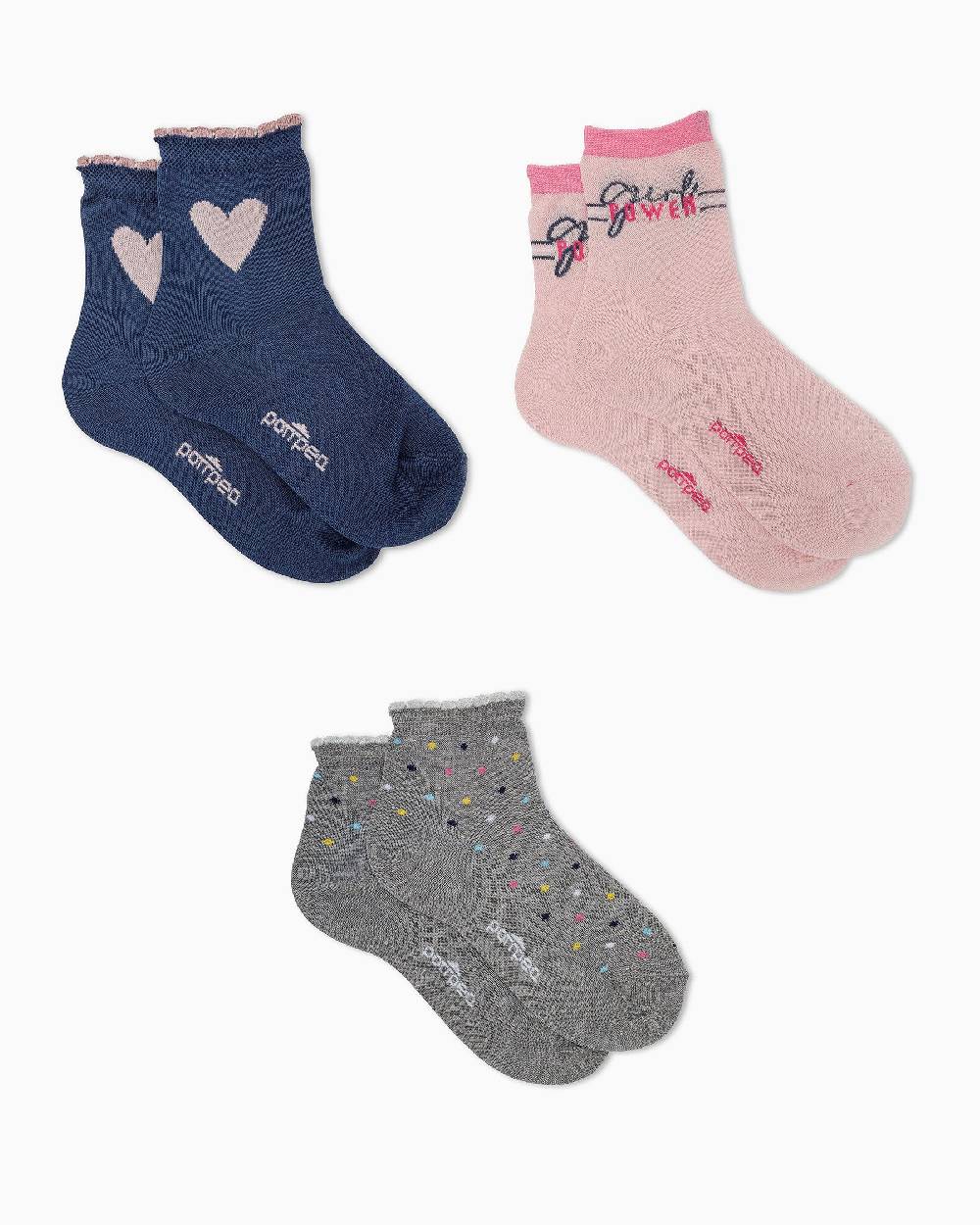 Pompea Set completo Calzini bambina (4-10 anni)