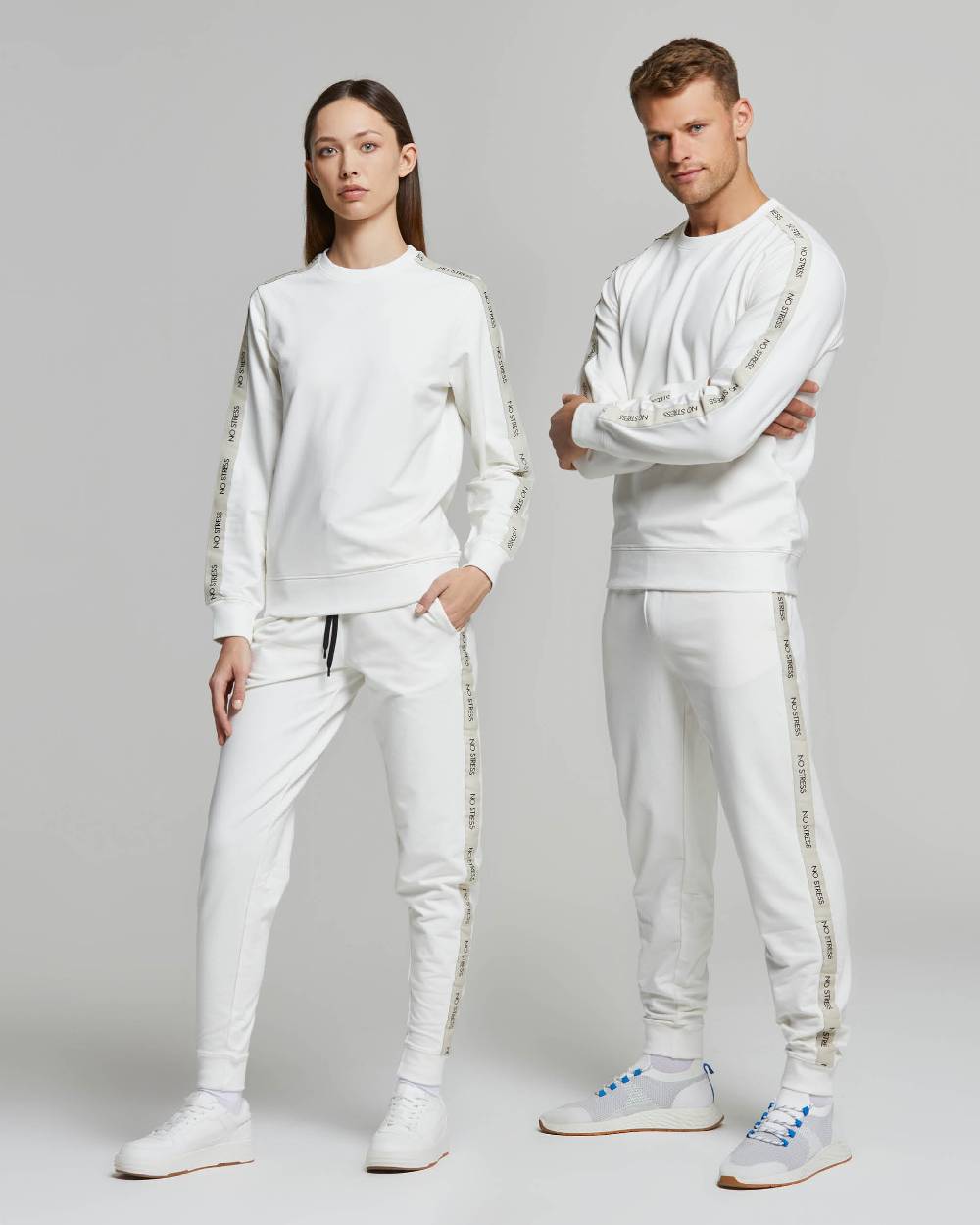 Pompea Set Completo Tuta NO STRESS (Avorio)