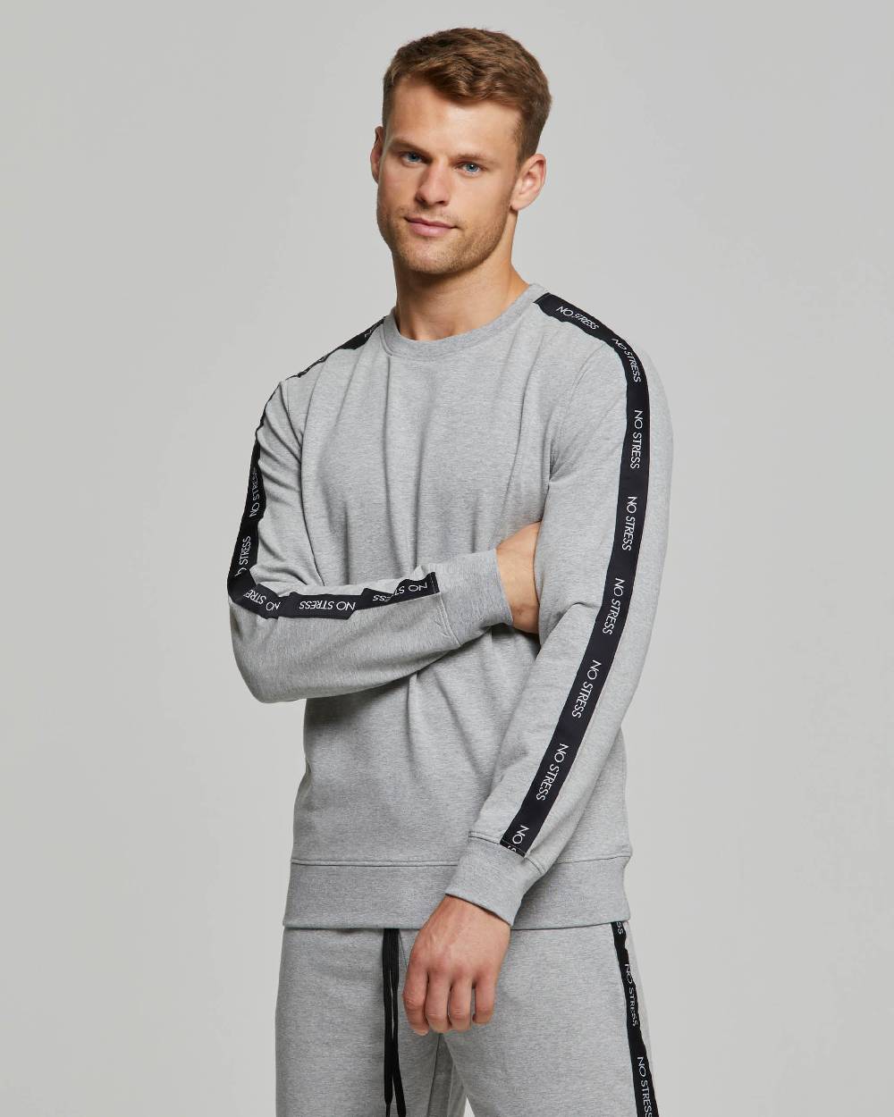 Pompea Set Completo Tuta NO STRESS (Grigio Melange)