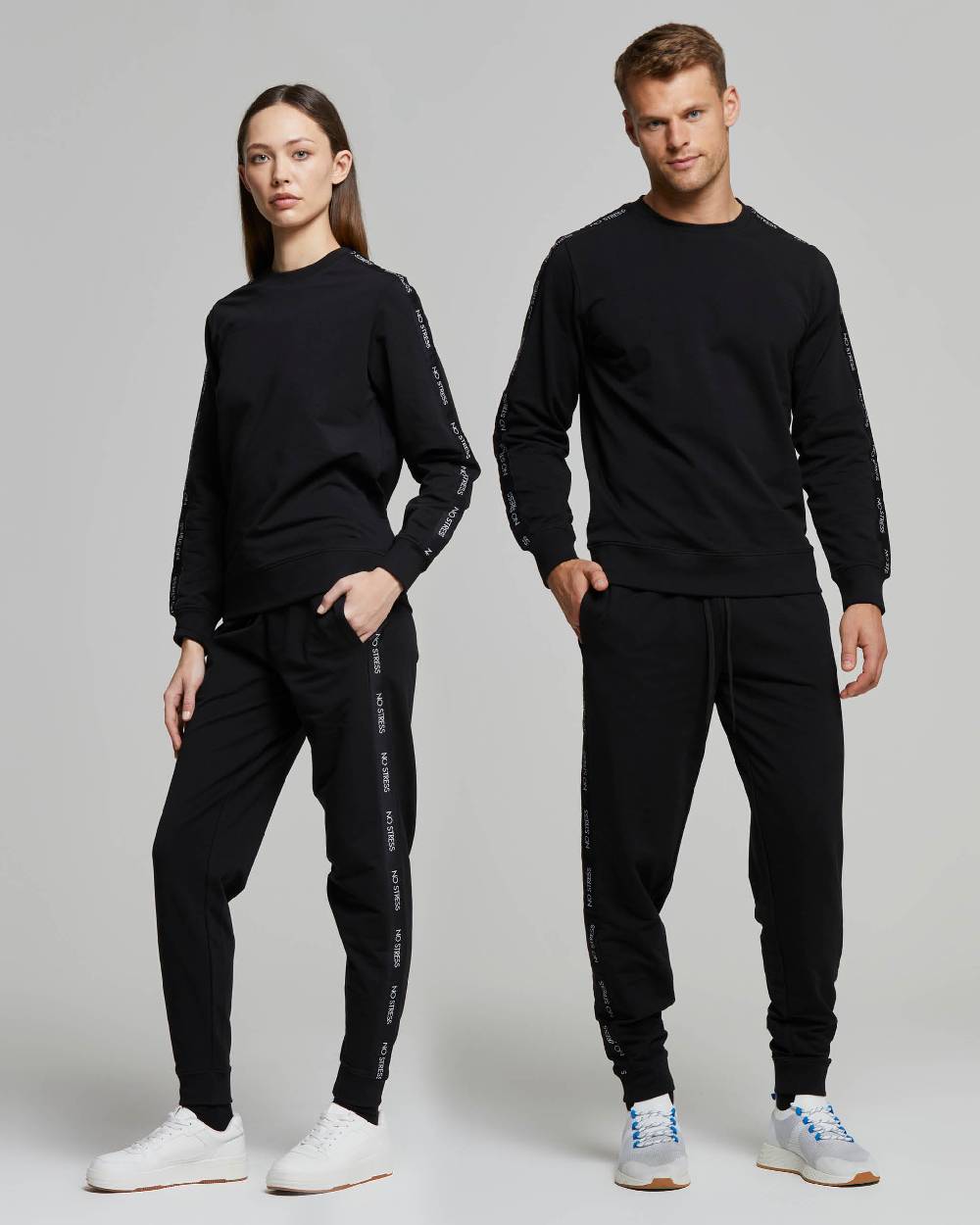 Pompea Set Completo Tuta NO STRESS (Nero)