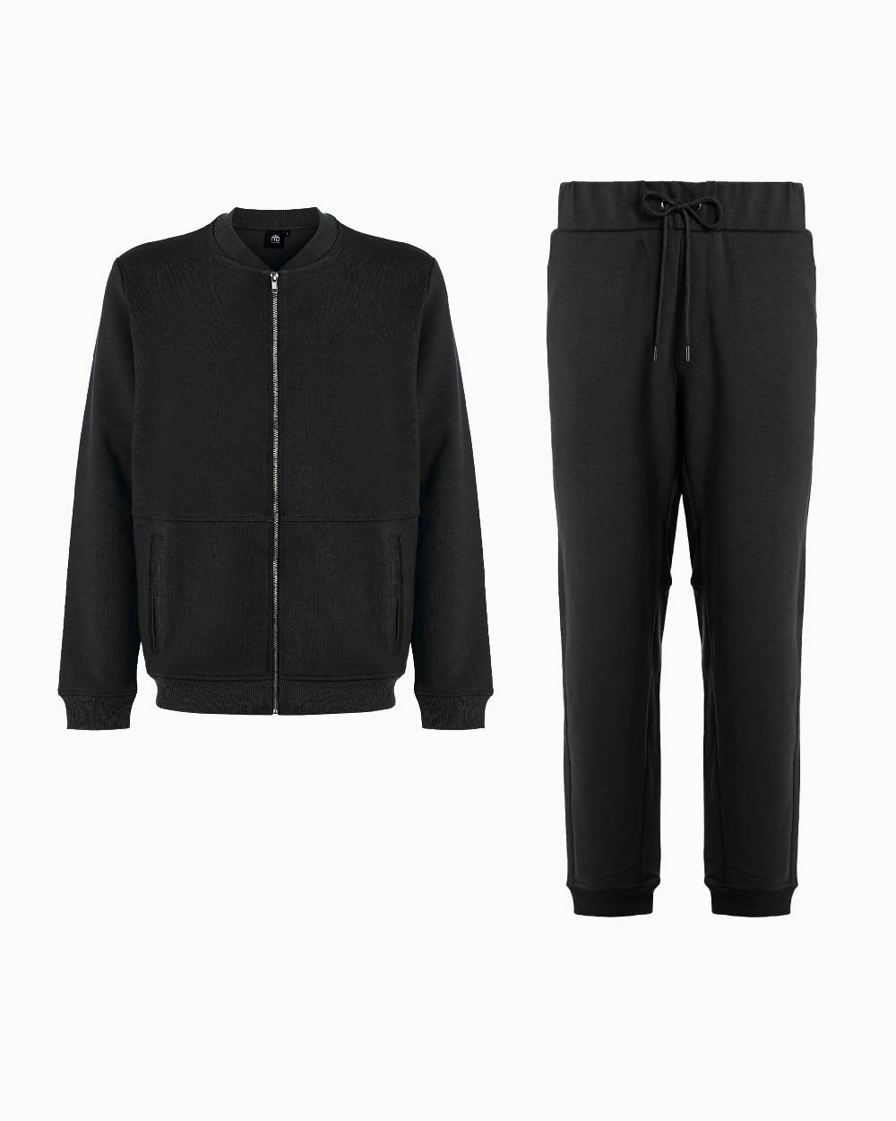 Pompea Set Completo Tuta uomo Freetime (Nero)