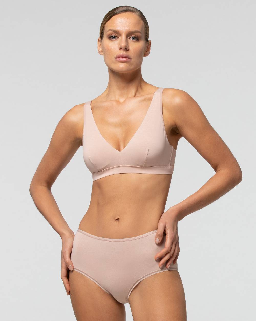 Pompea Slip Midi Cotton Planet