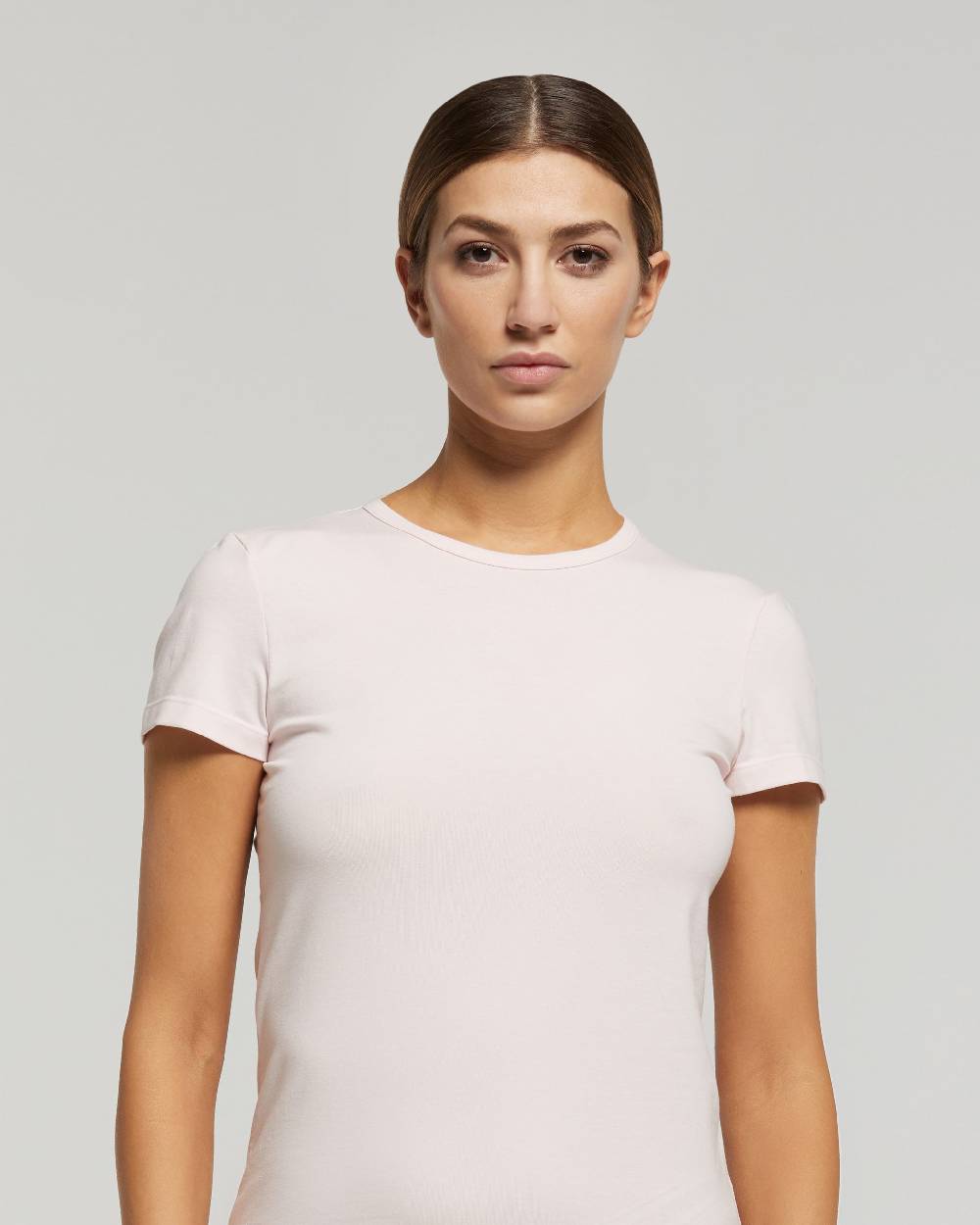 Pompea T-Shirt Donna Girocollo Cotone