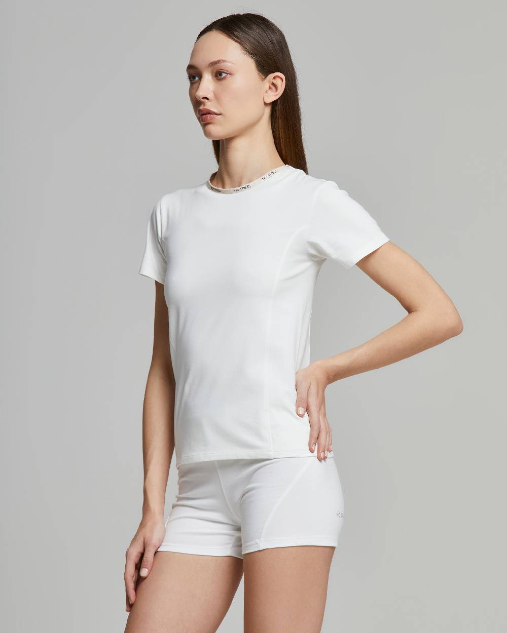 Pompea T-shirt Donna No Stress Slim Fit Cotone