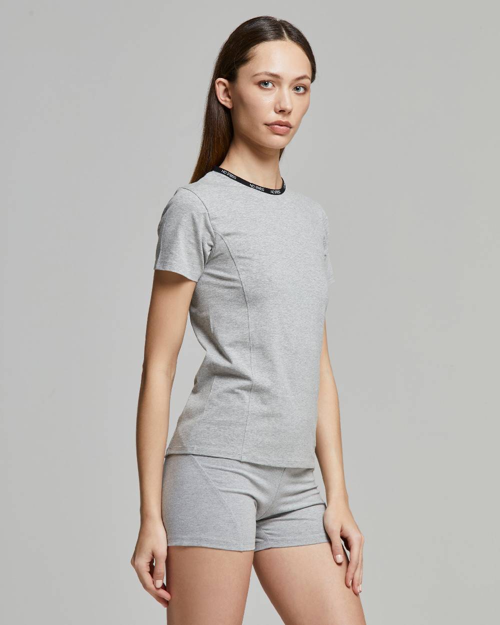 Pompea T-shirt Donna No Stress Slim Fit Cotone