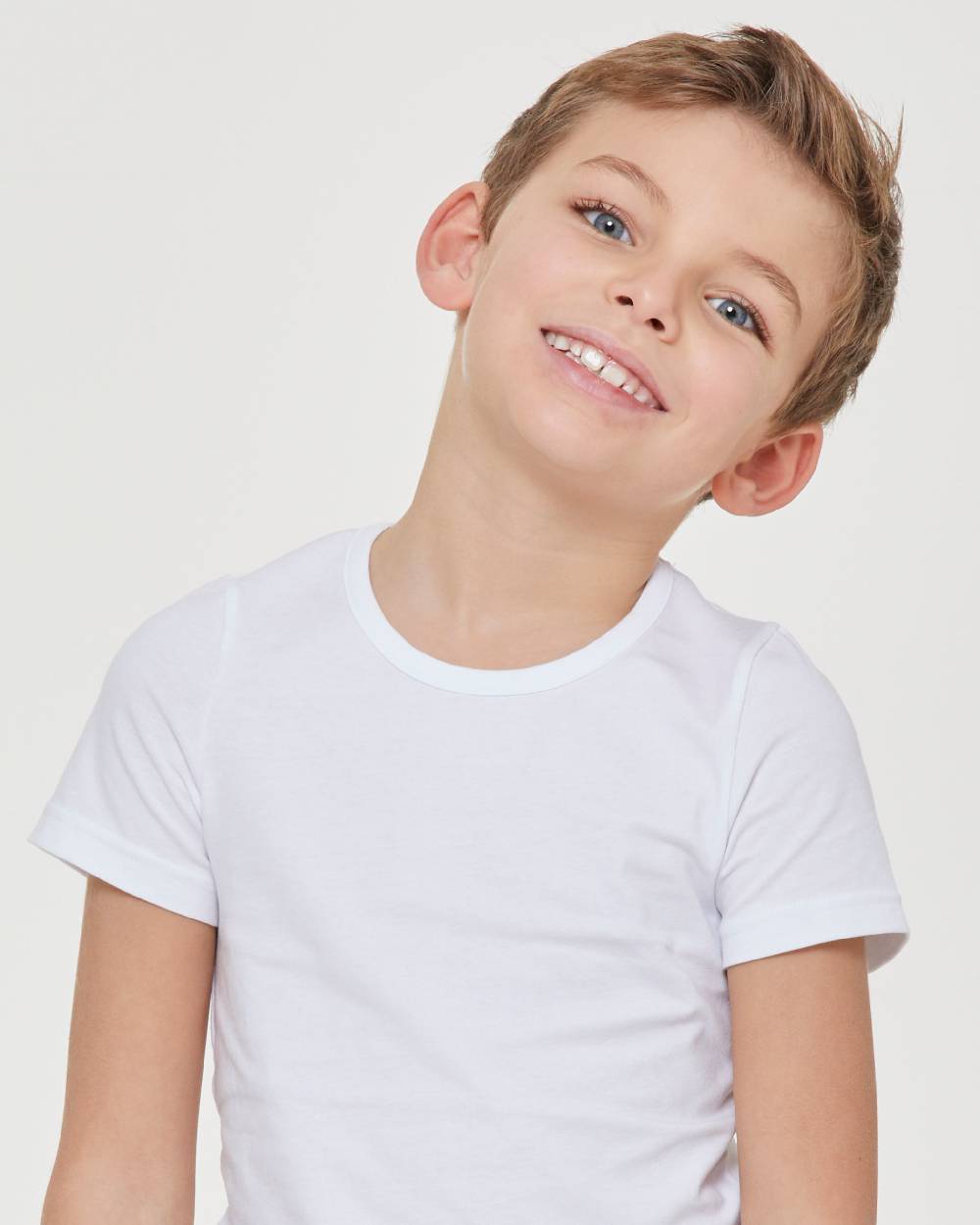 Pompea T-shirt Girocollo Bimbo In Cotone Organico