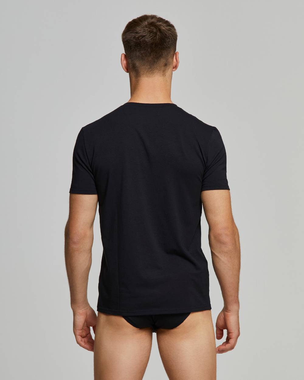 Pompea T-Shirt Scollo V No Stress Cotone Modal