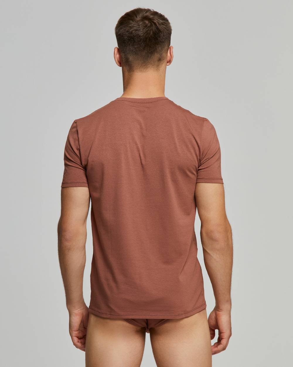 Pompea T-Shirt Scollo V No Stress Cotone Modal