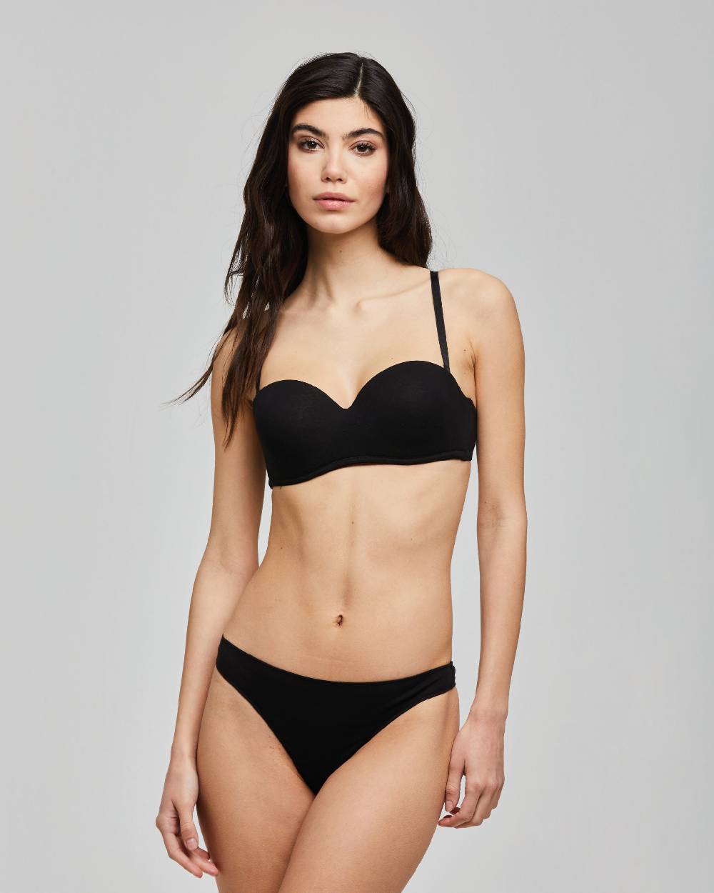 Pompea REGGISENO FASCIA COTONE ORGANICO COPPE IMBOTTITE