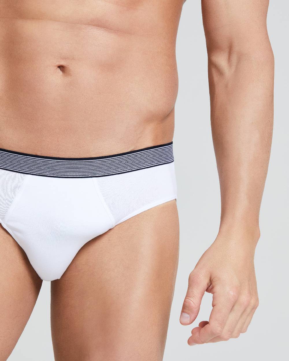 Pompea Slip In Cotone Organico Cotton Planet Con Cinturino Elasticizzato