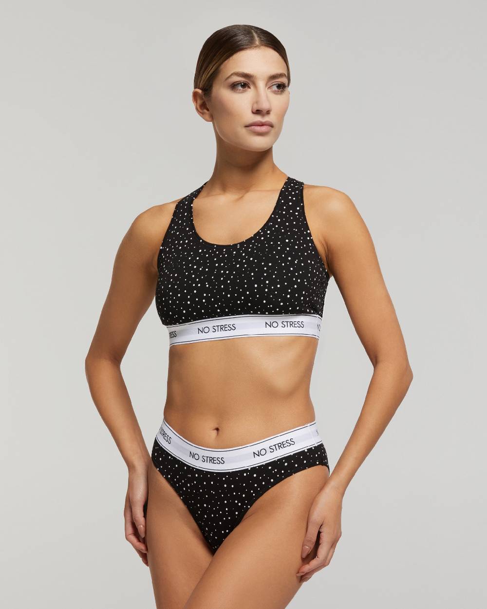 Pompea Slip No Stress Donna Cotone Con Cinturino Logato Elasticizzato