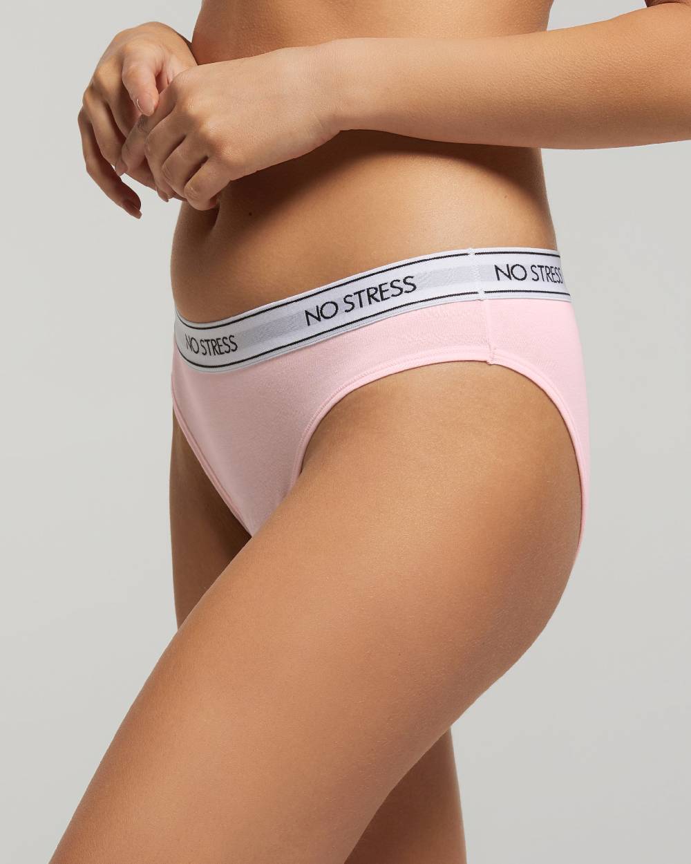 Pompea Slip No Stress Donna Cotone Con Cinturino Logato Elasticizzato