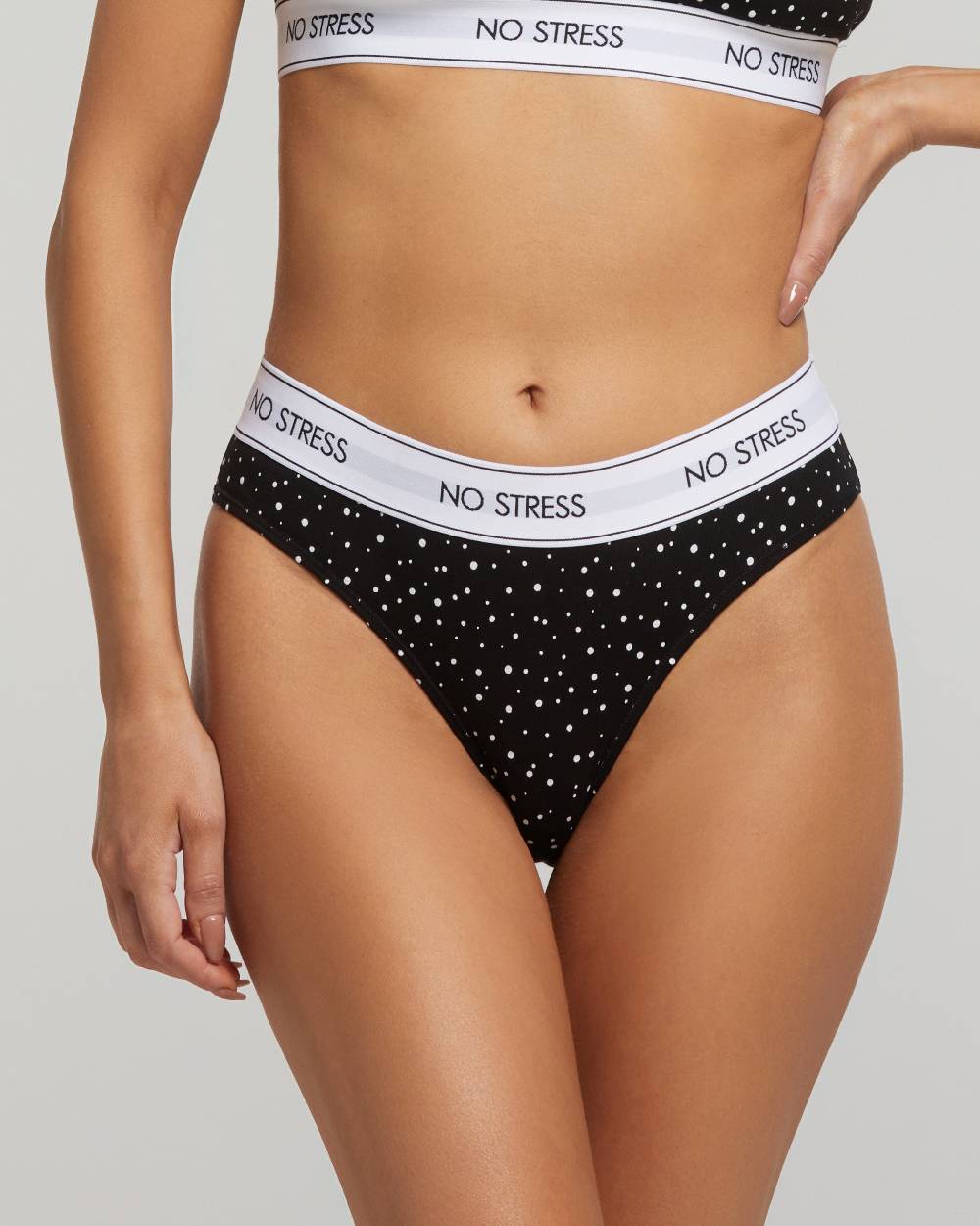 Pompea Slip no stress donna cotone con cinturino logato elasticizzato
