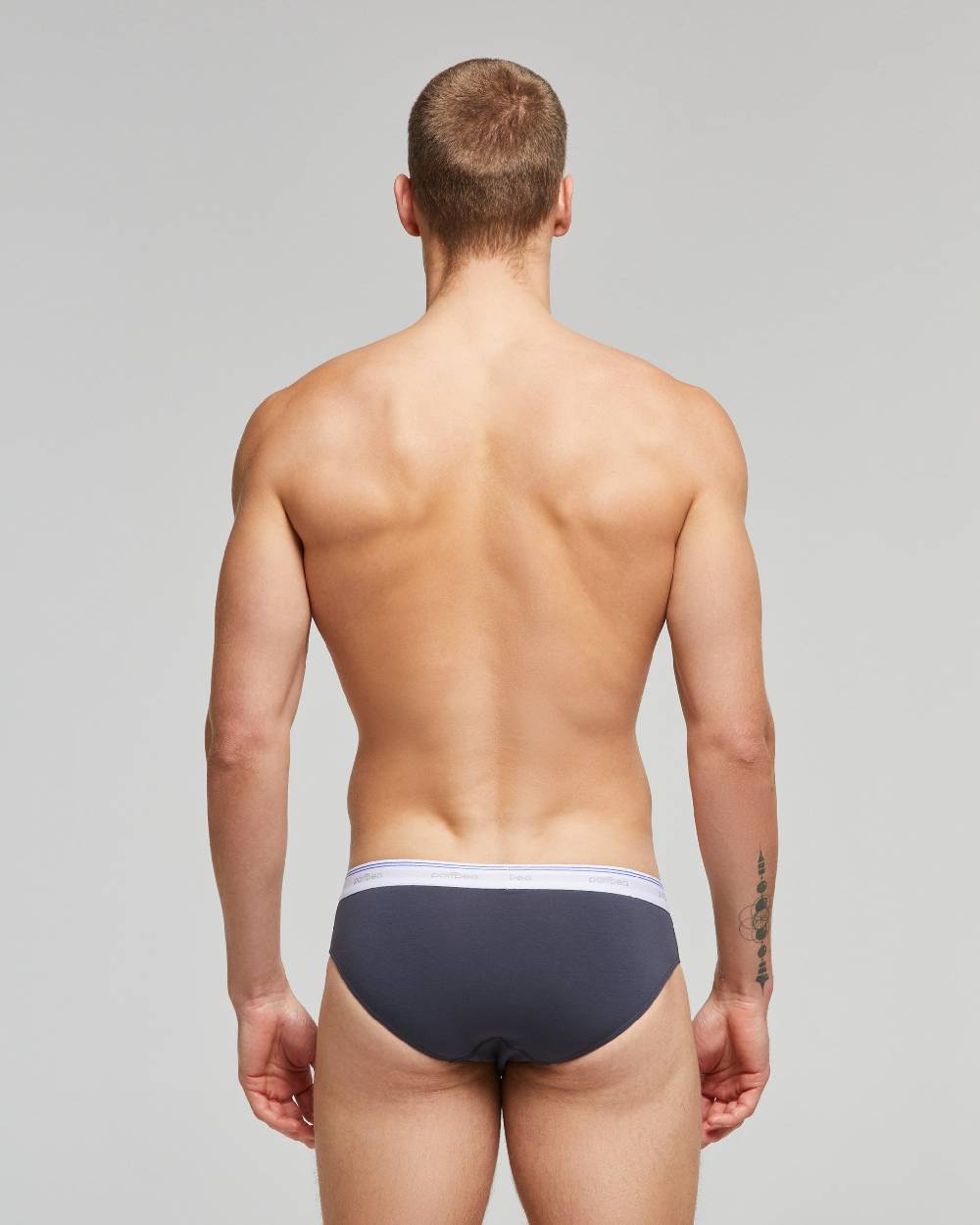 Pompea Slip Uomo Cotone Con Cinturino Logato Elasticizzato