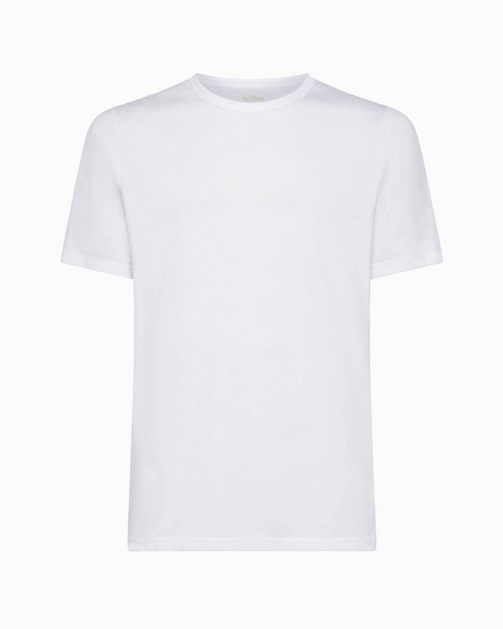 Pompea T-Shirt Girocollo In Cotone Organico Cotton Planet Vestibilità Comfort