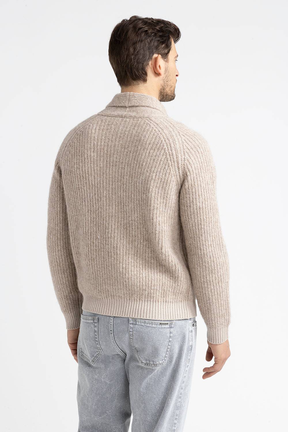 Peserico Cardigan In Lana Merinos Extrafine E Cashmere