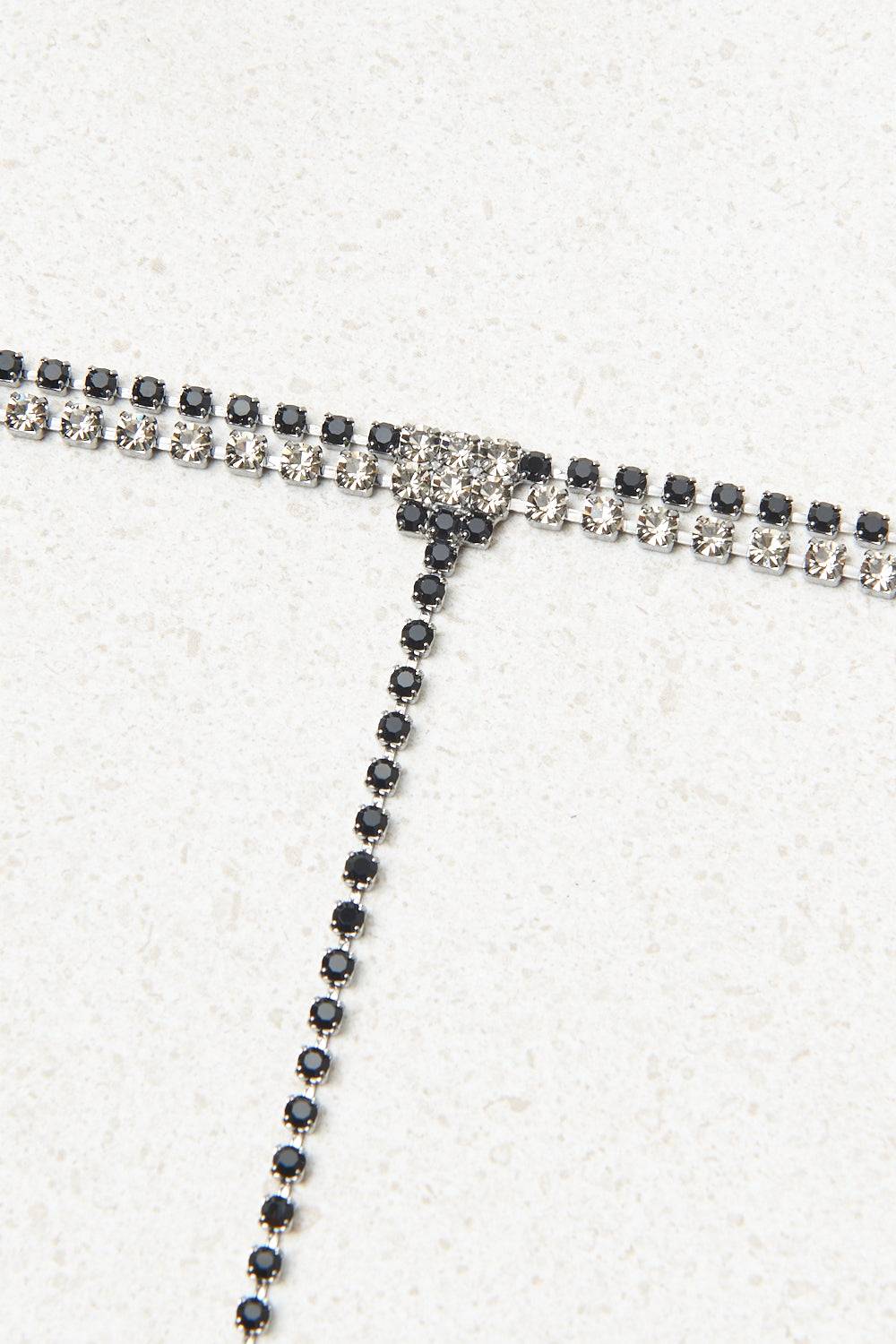 Peserico Copricapo In Metallo E Strass Di Cristalli Di Vetro