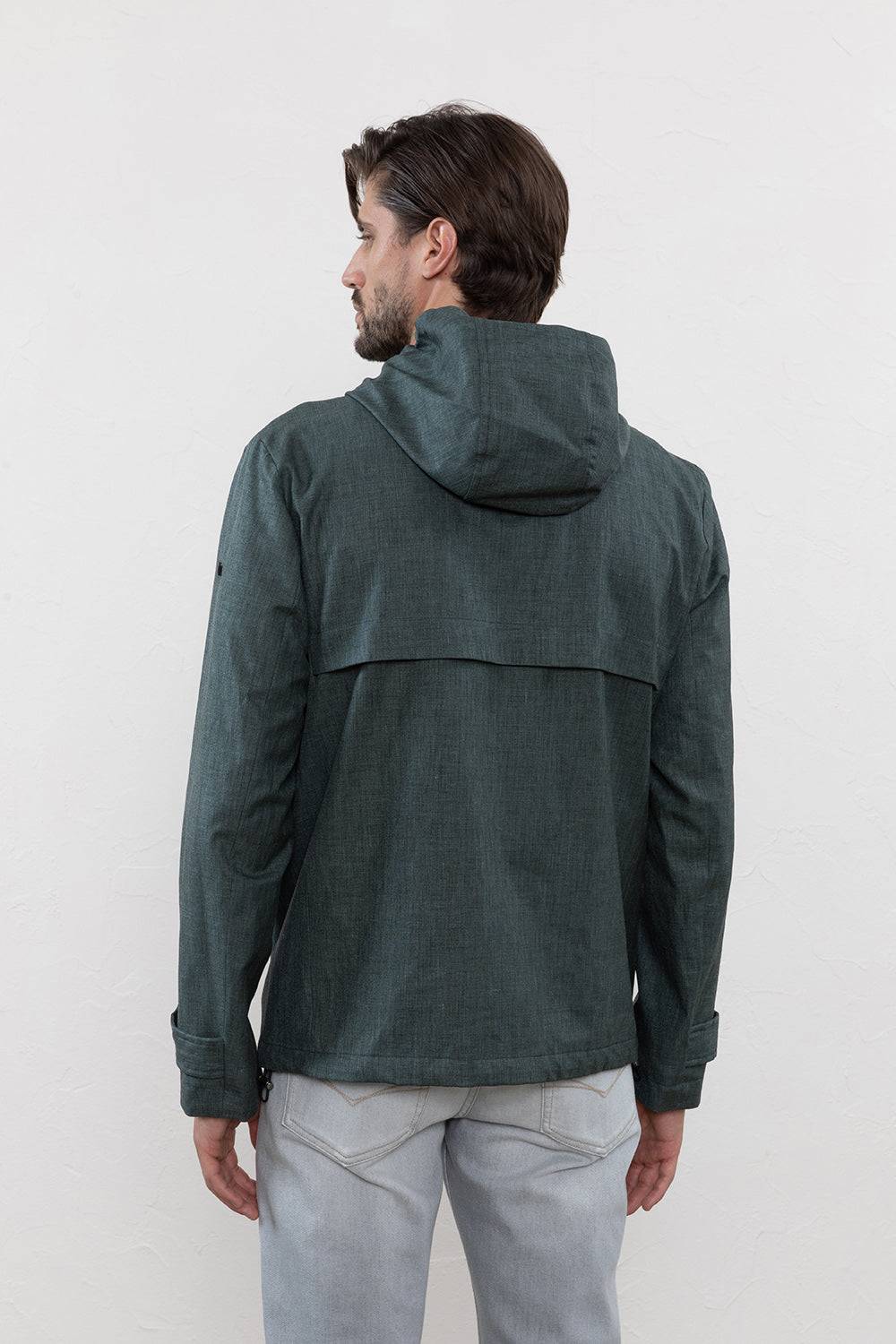 Peserico Giacca Urban In Nattè Di Lana, Seta, Lino "Loro Piana"