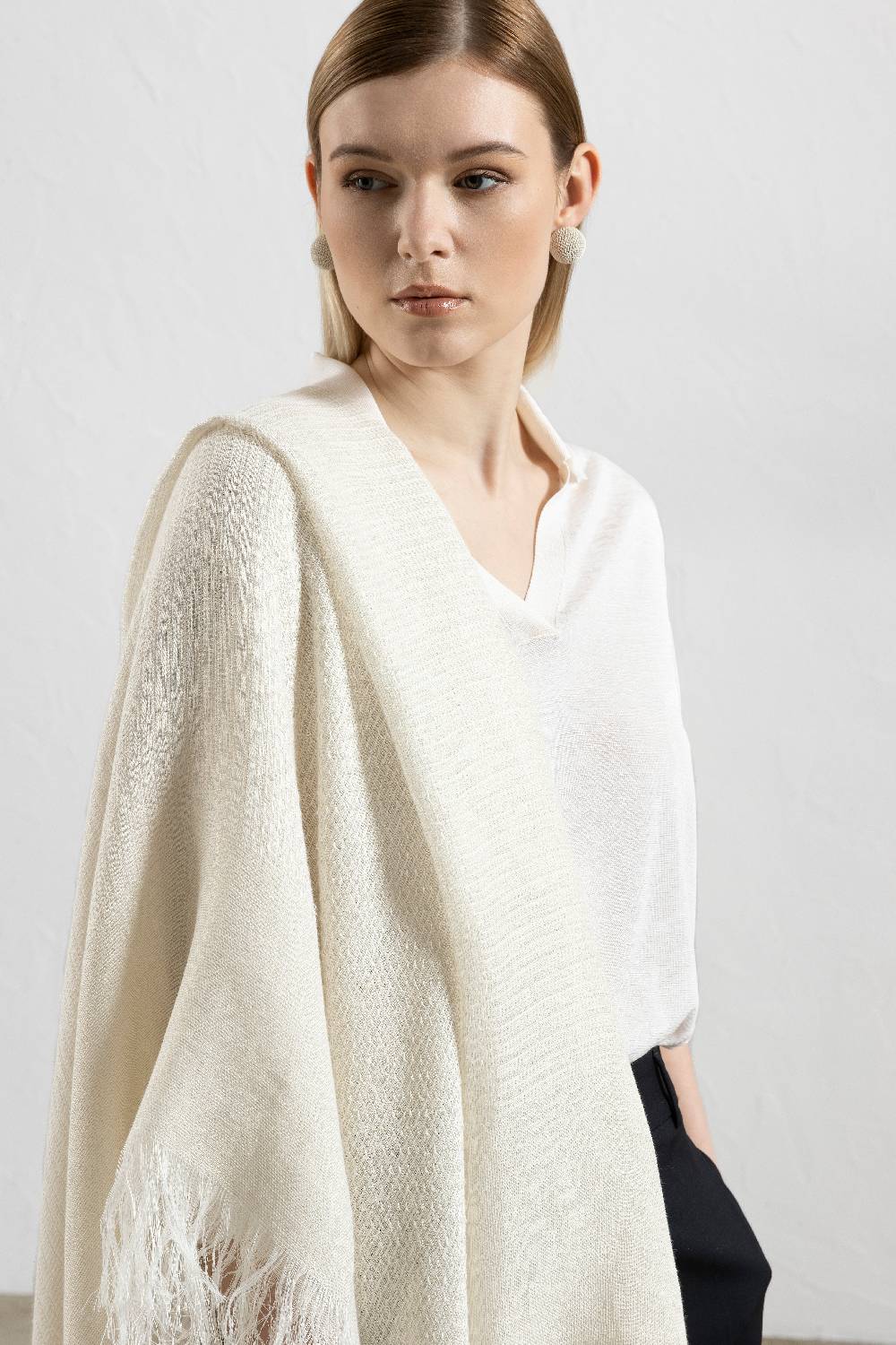 Peserico Maglia In Filato Mélange Di Misto Viscosa Lucida