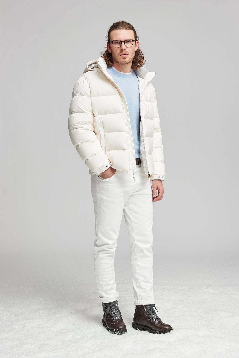 Peserico Pantalone Bull Denim In Twill Di Cotone Stretch