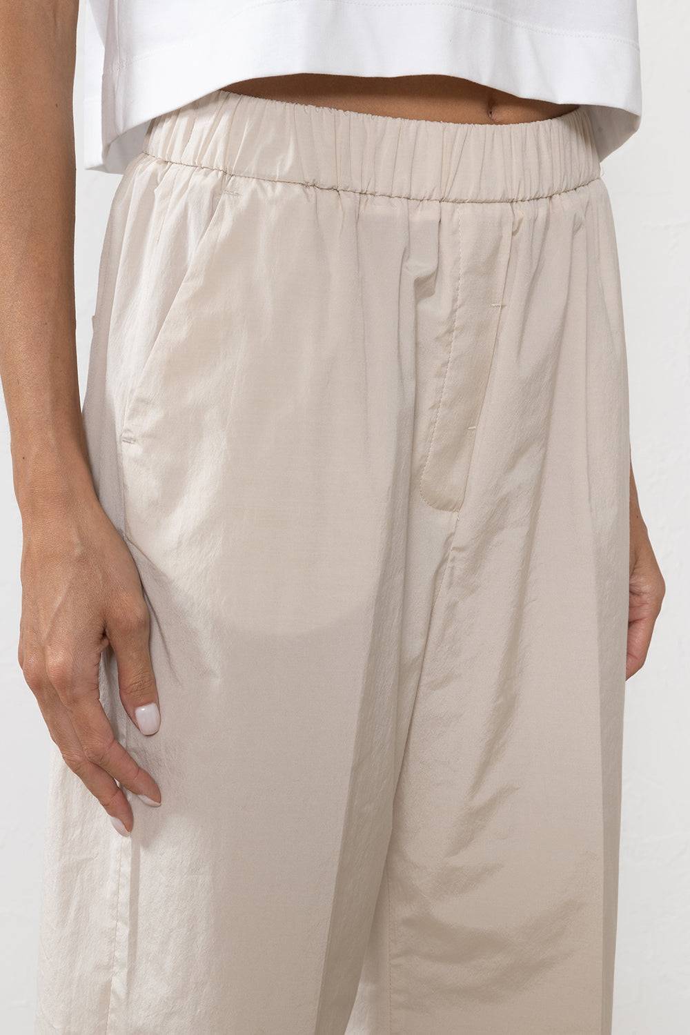 Peserico Pantalone Dritto Alla Caviglia Con Risvolto