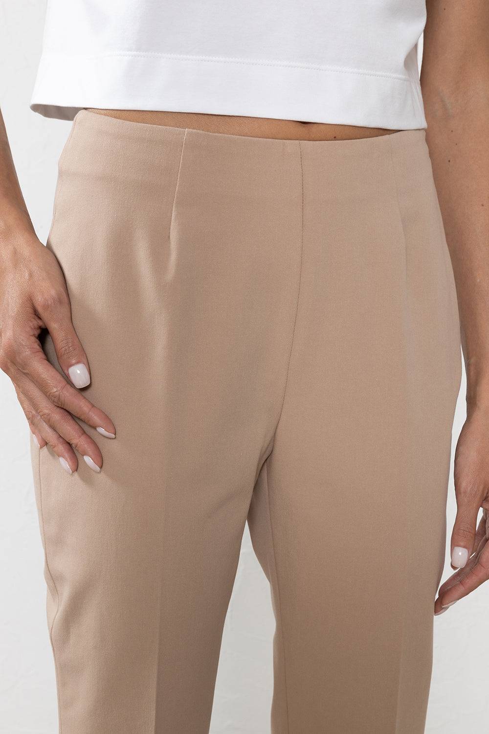 Peserico Pantalone In Gabardina Di Cotone Super-stretch
