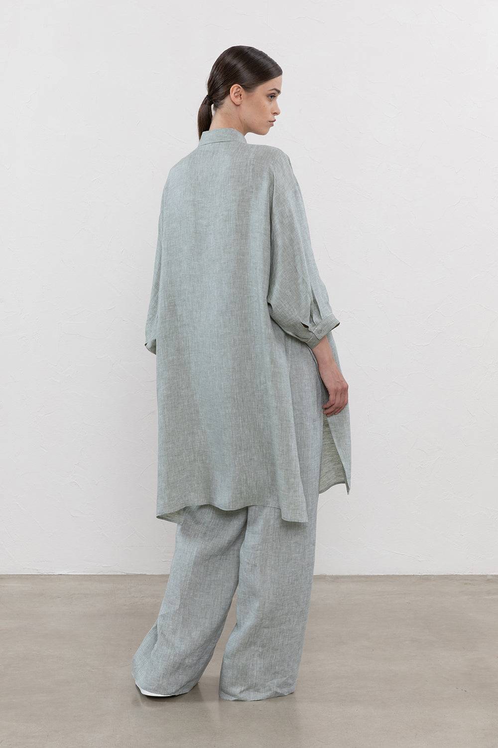 Peserico Abito-camicia Over In Puro Lino