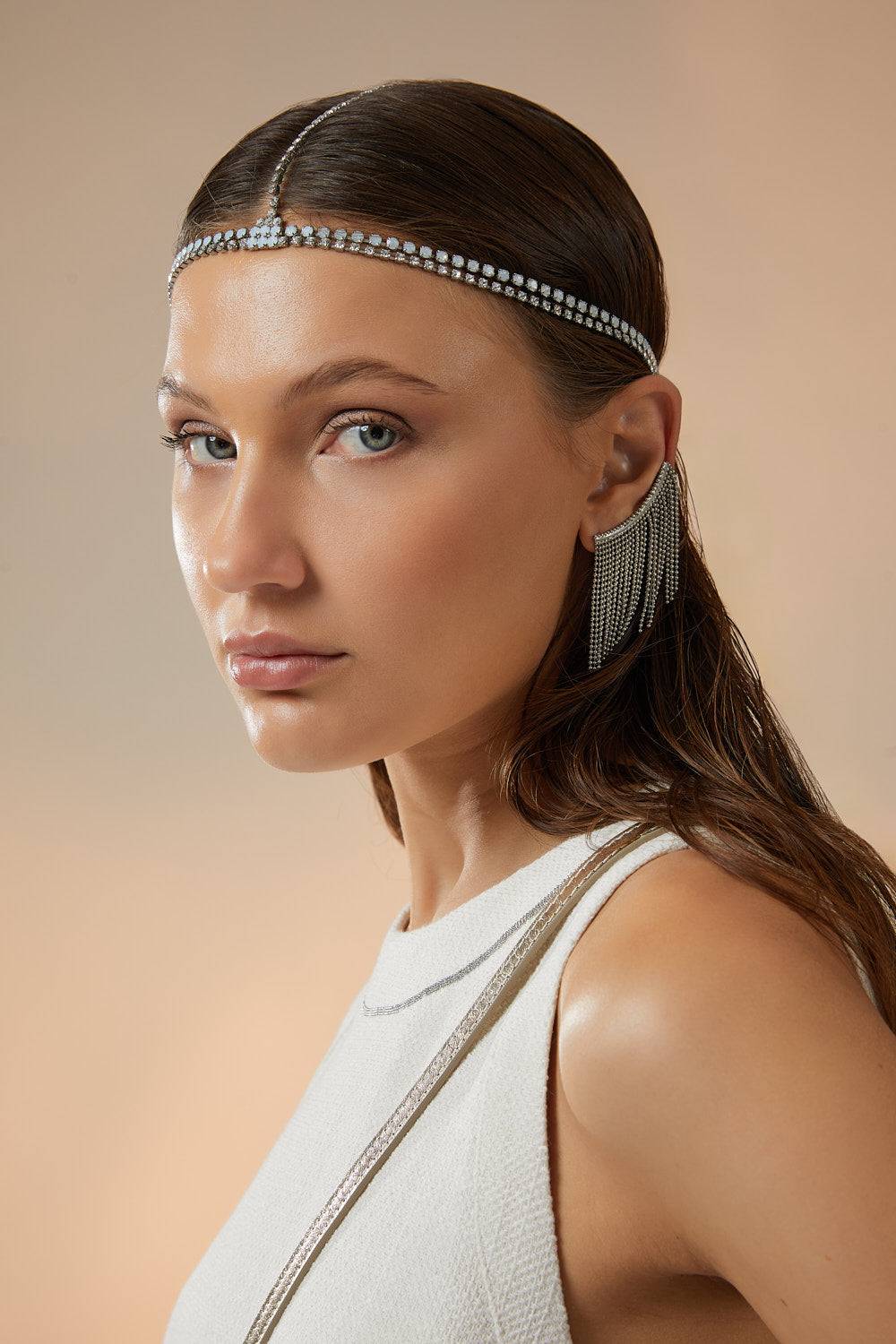 Peserico Abito Corto In Stuoia Grezza Di Lino