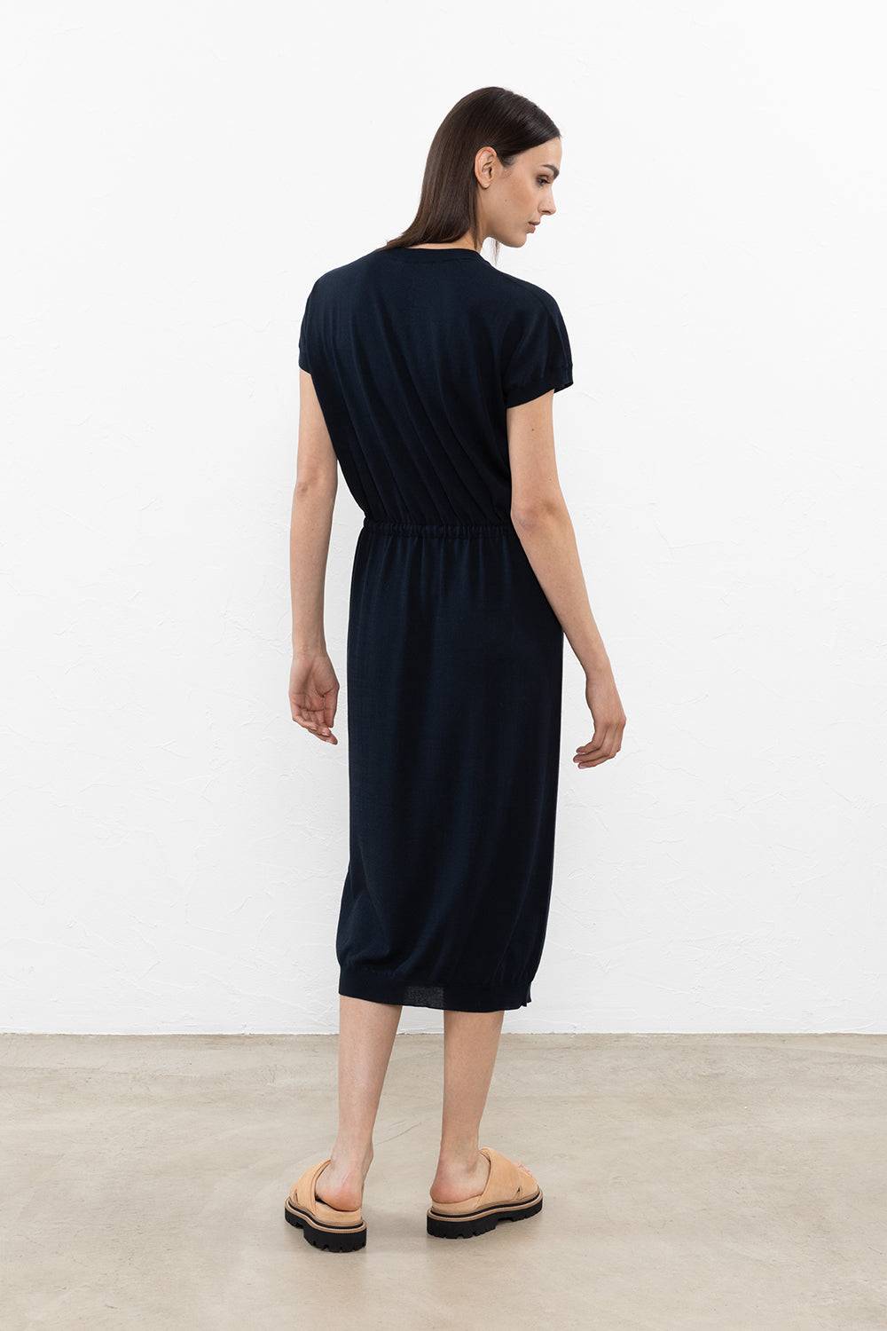 Peserico Abito In Filato Di Puro Cotone