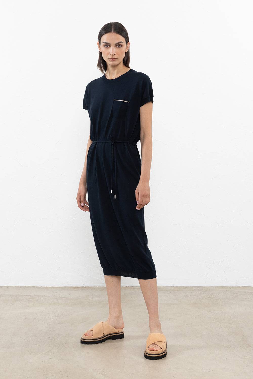 Peserico Abito in filato di puro cotone