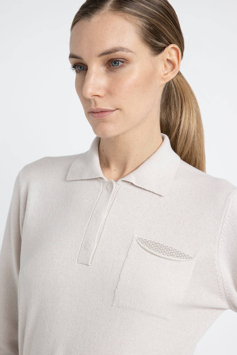 Peserico Abito In Maglia Di Lana Seta Cashmere