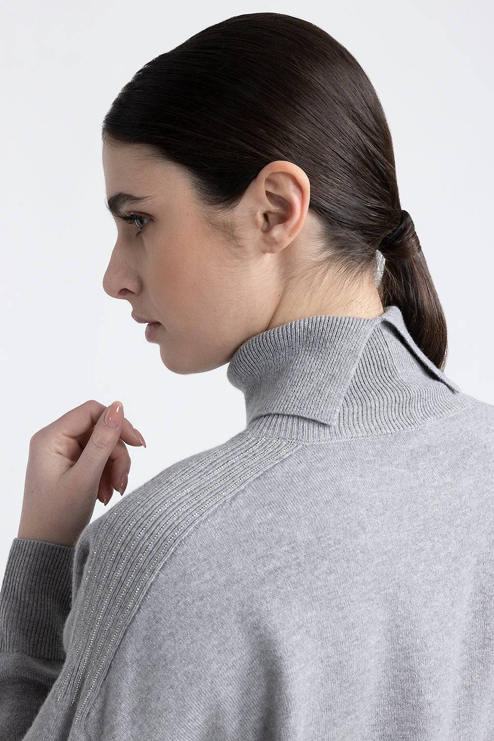 Peserico Abito Midi In Lana, Seta E Cashmere