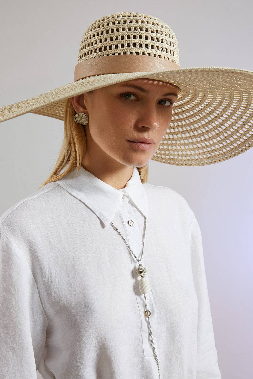 Peserico Abito Midi In Tela Di Lino