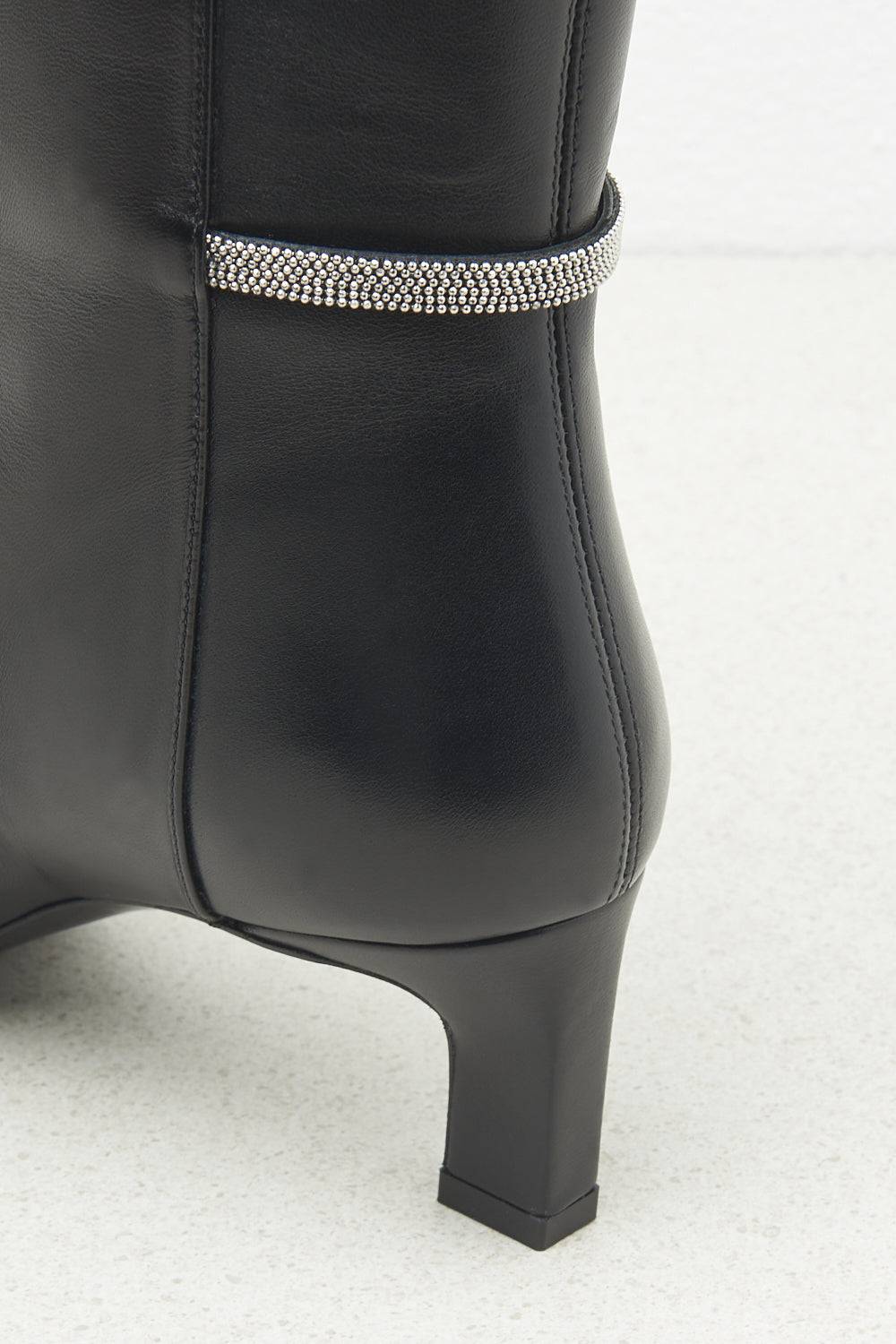 Peserico Ankle Boot In Vera Pelle