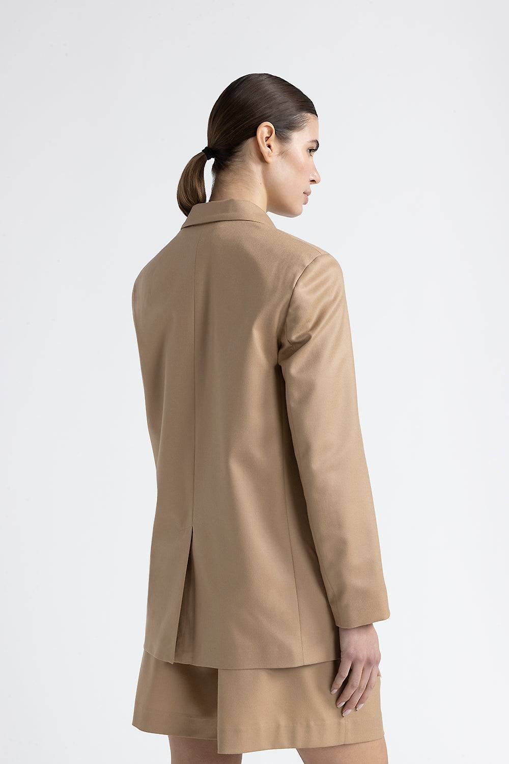 Peserico Blazer Doppiopetto Over In Lana