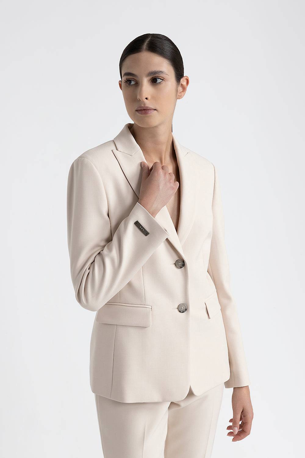 Peserico Blazer in tela tecnica double