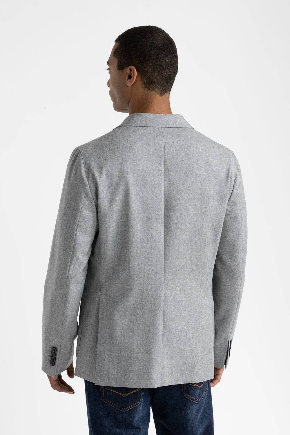 Peserico Blazer Monopetto In Pura Lana Vergine