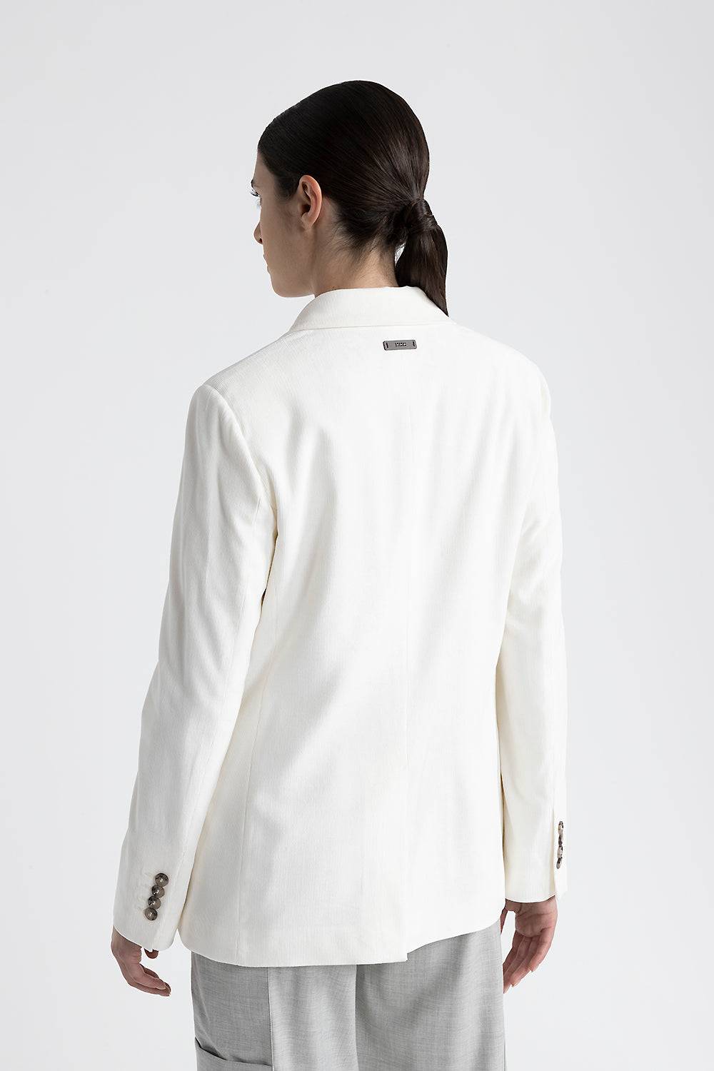 Peserico Blazer Monopetto In Velluto