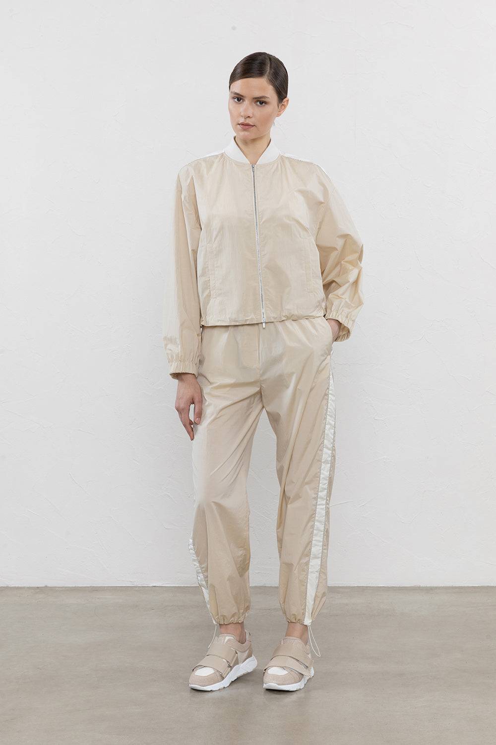 Peserico Bomber In Popeline Misto Cotone