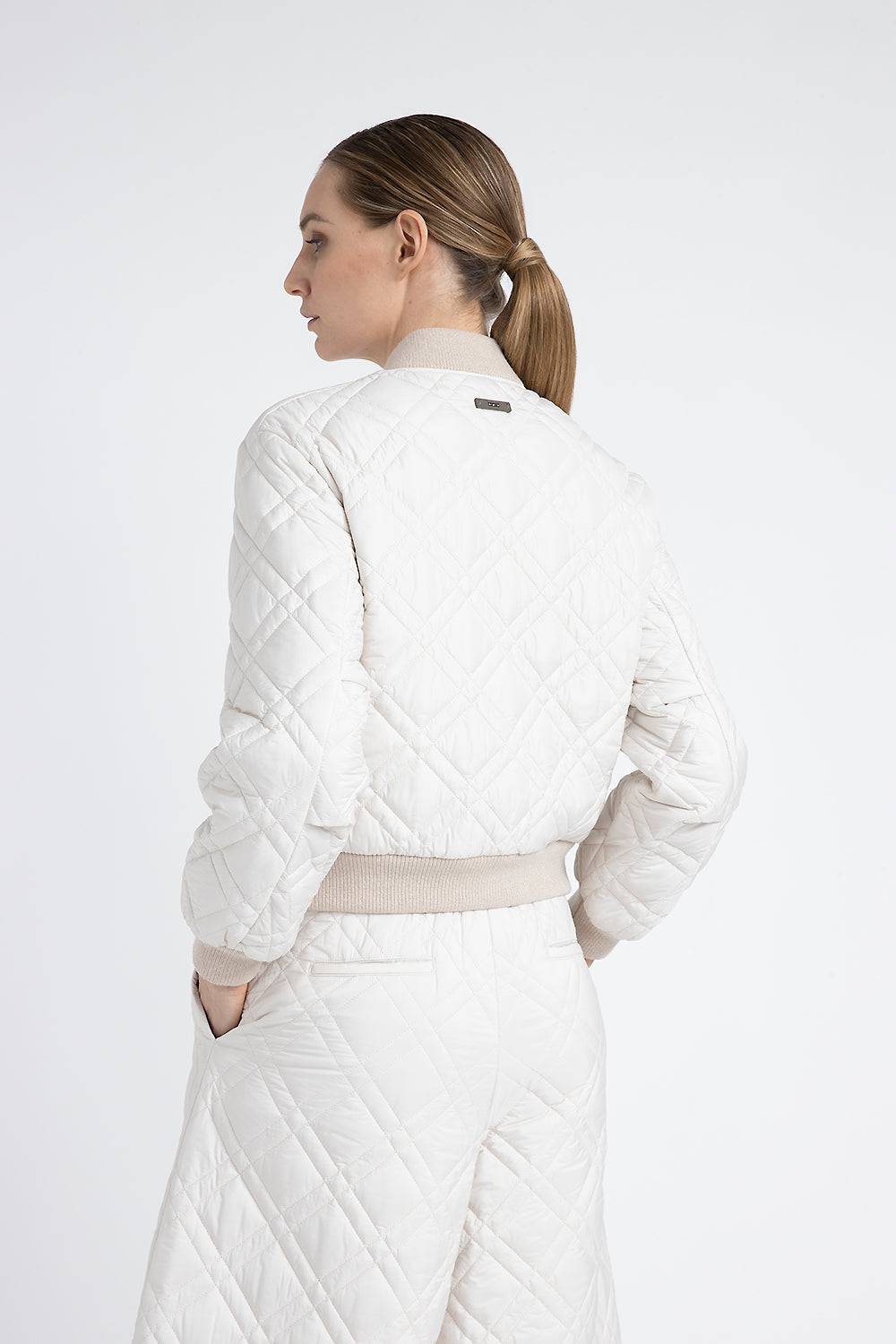 Peserico Bomber Trapuntato Antigoccia