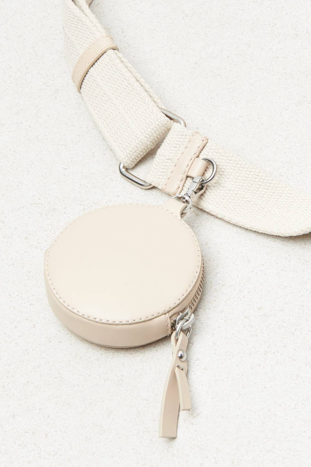 Peserico Borsa Crossbody In Vera Pelle E Tessuto